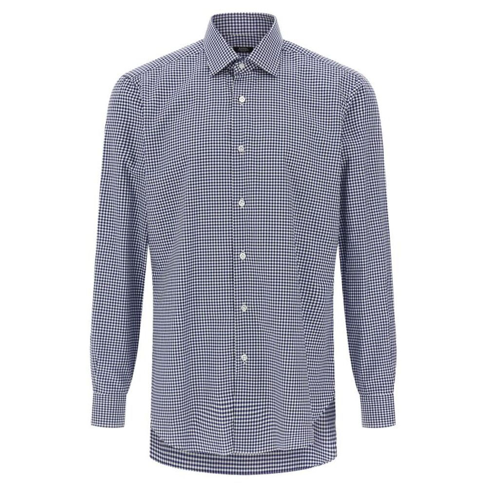 Barba Men Vichy Shirt